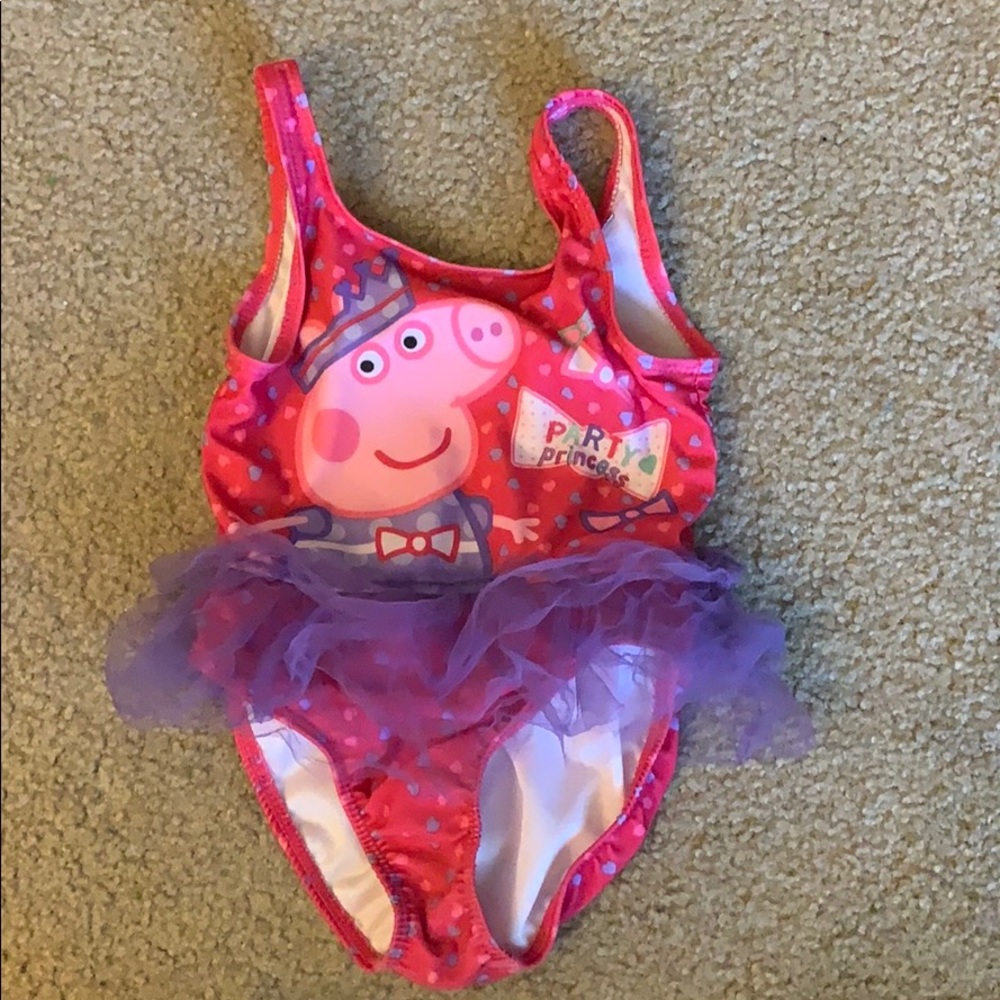 Peppa Pig Birthday Bathing Suit